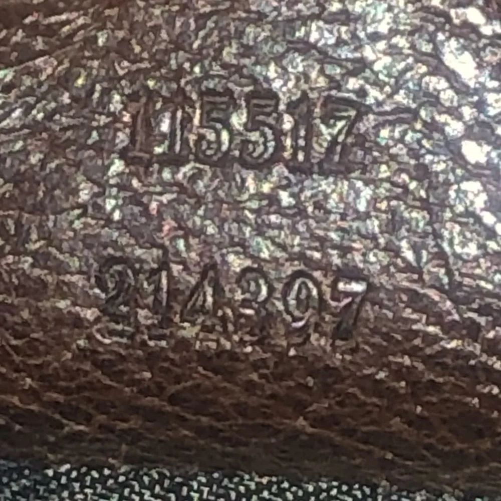GUCCI GG Monogram Brown Leather Rolled Top Handle Oversized Laptop Tote Bag